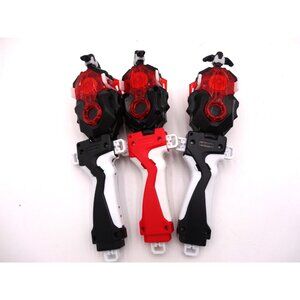 Bey Battling Burst Launcher and Grip, B-184 Left Right Spin String Black  2 L 1R